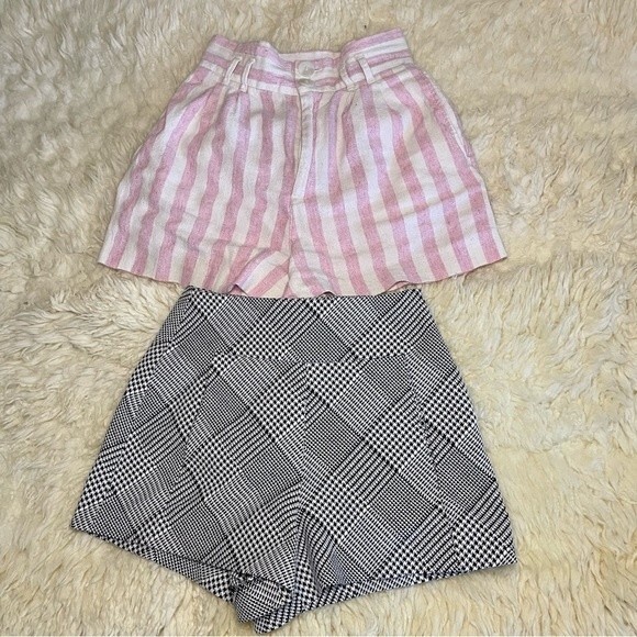Zara Pants - 2 Pairs of Zara High Waisted Shorts